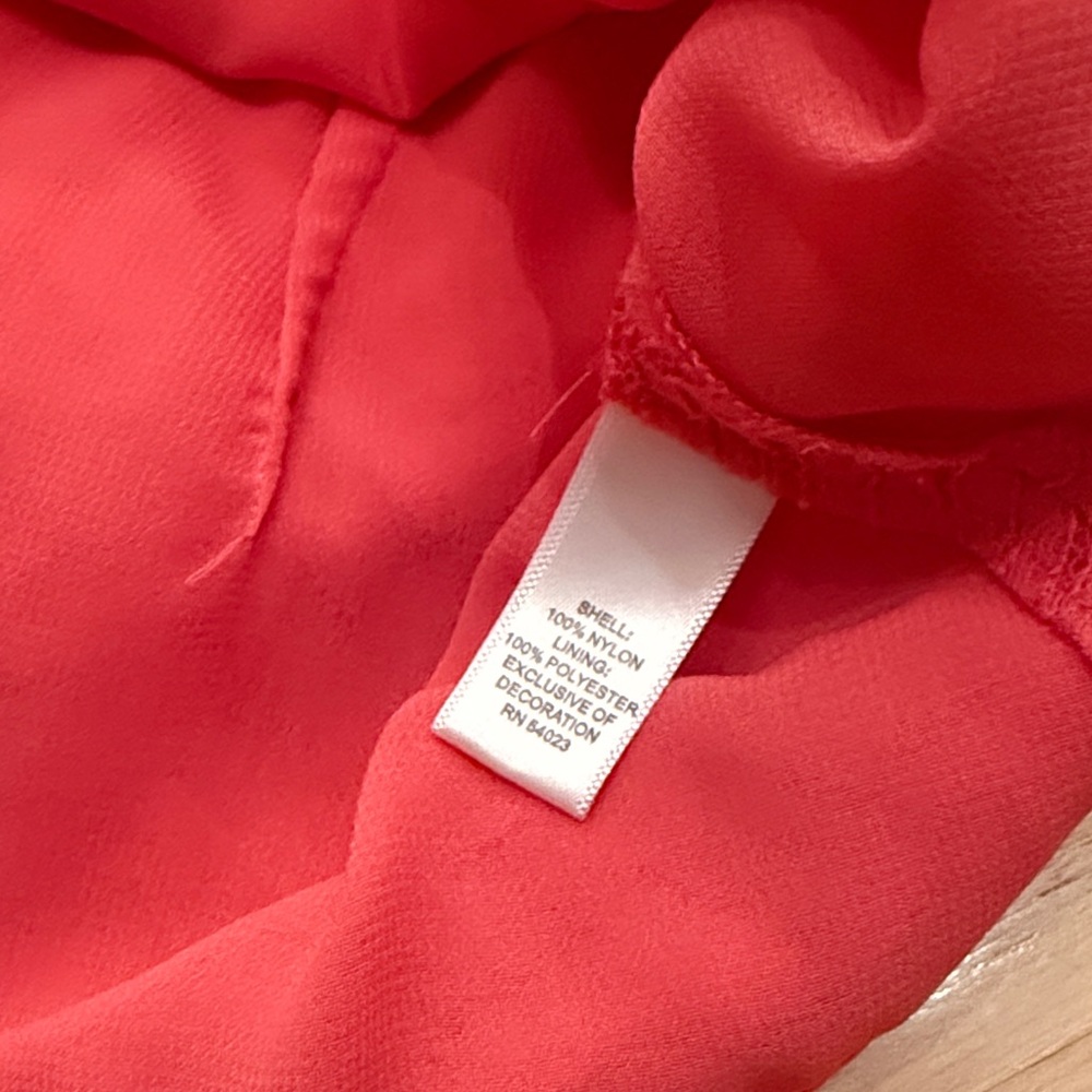 Banana Republic Coral Chevron Tank Top - Picture 3 of 3